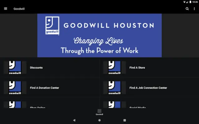 Goodwill Houston android App screenshot 2