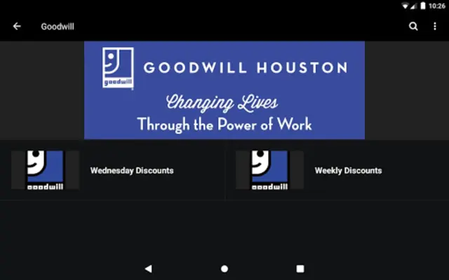 Goodwill Houston android App screenshot 4